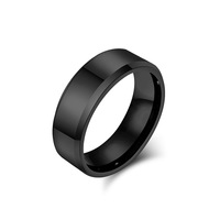 Bague en carbure de tungstène plaqué or 18 carats, finition polie, anti-ternissement, étanche, tendance pour homme, 2mm 4mm 6mm 8mm