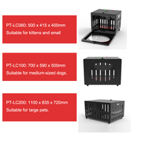 GLPE OEM ODM Lit pour animaux de compagnie en métal avec dispositif de thérapie par lumière rouge infrarouge PDT pour chiens et chats, pour usage domestique