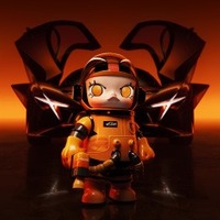 MEGA SPACE MOLLY 1000% Apollo para MART Caja Misteriosa Figura Coleccionable ABS/PC/PVC Embalaje Original