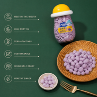 Biscuits semi-mous aromatisés aux fruits Aimo pour nourrissons, probiotiques, 16g, emballage en carton/boîte, durée de conservation de 12 mois