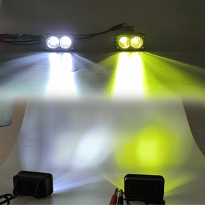 20 Wát Xe LED làm việc thanh ánh sáng tại chỗ Flood Combo Pods offroad đèn sương mù Led Light Bar trắng vàng cho xe tải - Product Image 6