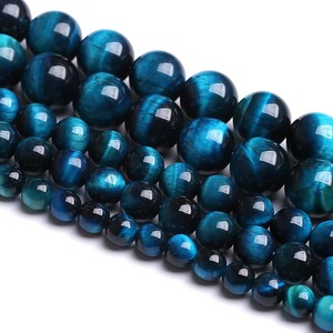 4 6 8mm blu occhio di tigre perline sciolte fai da te braccialetto di <span class=keywords><strong>pietra</strong></span> naturale perle rotonde per la creazione di gioielli di giada pietre preziose all'ingrosso - Product Image 3