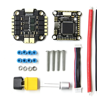 Contrôleur de vol JHEMCU F745 avec ESC 4-en-1 60A AM32 32 bits 3-6S et Blackbox OSD pour drone FPV de course freestyle