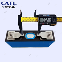 Batterie NMC CATL 3.7V 93Ah Cellule Prismatique 2000 Cycles avec Bornes M8 et Trous Filetés M3 pour Amélioration de Batterie LEV50 88PCS Mitsubishi I-MiEV IOn