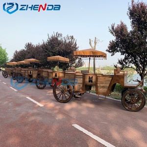 Carroza Eléctrica de Turismo con Tracción en las Cuatro Ruedas Mejorada, Acabado con Aspecto de Madera, Disponible Directamente de Fábrica - Product Image 6