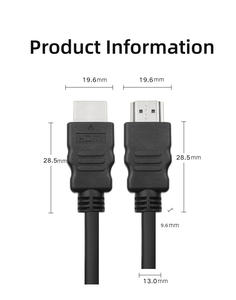 Stock prêt câble mâle à mâle câble <span class=keywords><strong>HDMI</strong></span> 1080P résolution 1080p 60HZ <span class=keywords><strong>pour</strong></span> connecter le téléphone au téléviseur - Product Image 2