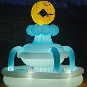 Mới nhất inflatable cuộc diễu hành/khổng lồ inflatable hà mã 5m cao/inflatable động vật - Product Image 3