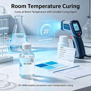 Resina de Silicona SH-3048, Excelente Aislamiento, Impermeable y Resistente a la Intemperie, Curado a Temperatura Ambiente con Agente de Curado - Product Image 6