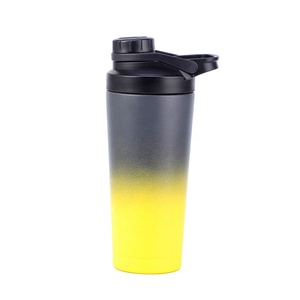 Premium 25oz Gym Sports Isolé Sous Vide Protéine <span class=keywords><strong>Shaker</strong></span> Bouteille Double Paroi En Acier Inoxydable Mélangeur <span class=keywords><strong>Shaker</strong></span> Tasse - Product Image 1