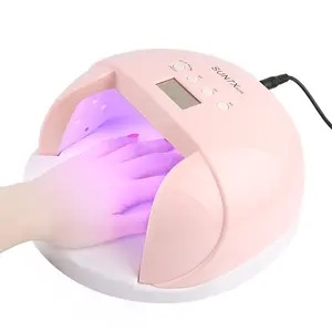 Best seller factory price 60w sun series uv led nail lamp gel nail dryer high power uv lamp nail dryer