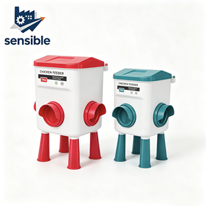 Comedero Automático para Pollos de 8 kg, Equipo de Alimentación y Bebedero para Aves de Corral, Comedero Colgante de Plástico para Pollos - Product Image 3