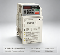 Variador de Frecuencia Yaskawa CIMR-JB2A Monofásico 200V CA, 0.75KW-2.2KW, IP20, para Ventiladores Pequeños, Bombas y Transportadores