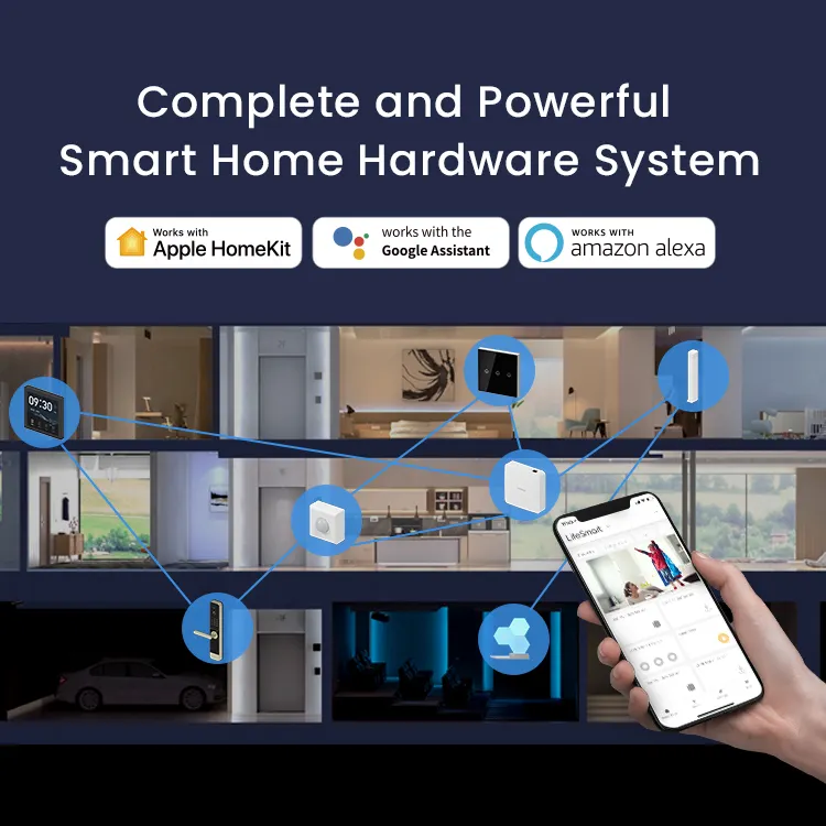 Smart Home Automation Switches Wireless Remote Control For Home Control System