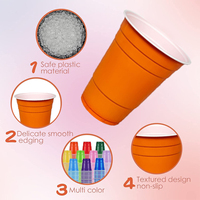 Gobelets en plastique à double paroi Nicro Custom Fashion pour bar, boîte de nuit, fête, nouveauté, carnaval, décompression, emballage