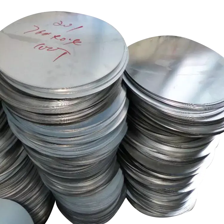 Factory Direct Sale Round Metal Sheet Discs Circle 201 Stainless Steel Plate Cutting Circular