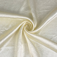 AC14 vente en gros de haute qualité 145gsm 100% crêpe d'acétate avec de l'or pour robe haut de gamme
