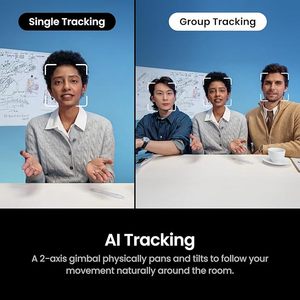 Caméra de streaming en direct Insta360 Link 2 Pro AI 4K avec capteur 1/2 pouce, contrôle gestuel, microphone à réduction de bruit, équipement de streaming en direct - Product Image 3