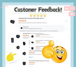 Objectif de caméra miniature haute <span class=keywords><strong>définition</strong></span> à focale fixe de 3,2 mm, personnalisé avec une étiquette privée, pour caméra de sécurité CCTV, objectif de caméra M12 4mp - Product Image 5