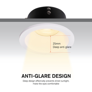 Downlight Nhà Cung Cấp Trimless Chìm Downlight Lịch Thi Đấu Chống Lóa Chống Thấm Nước Đèn Hiện Đại Trần Mr16 Phía Trước Thay Thế Bóng Đèn Gu10 - Product Image 3