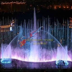 Complete set, dezelfde kwaliteit als in Dubai Mall, buitenfontein van roestvrij staal met DMX 512, muzikale dansfontein voor festivals. - Product Image 3