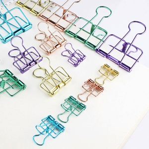 Clip per Carta Colorati Personalizzati, Fermagli a Molla per Ufficio e Scuola, Forniture per Rilegatura, Clip per Cancelleria 19MM - Product Image 2