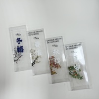 Boîte en plastique transparente personnalisée en PP avec languette de suspension pour papeterie, impression de logo sur mesure, vente en gros