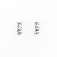 Ressorts de compression en acier inoxydable de précision, petits ressorts hélicoïdaux, diamètre du fil 0,4 mm, longueur étendue 5,5 mm, pour table d'instrumentation