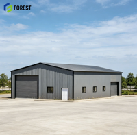 Entrepôt en acier préfabriqué à faible coût, design industriel moderne, pour stockage extérieur et chambre froide, idéal pour usage résidentiel, à vendre
