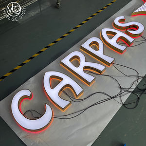 Letreros Luminosos LED para Exteriores de Fácil Instalación, Letreros con Logotipo de Tienda Cerca de Mí, Letreros con Letras Iluminadas Frontalmente de Alta Calidad - Product Image 2