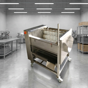 New PLC-Controlled <b>Ginger</b> Paste Washing Peeling and Grinding Machine for Manufacturing Plant - Product Image 2