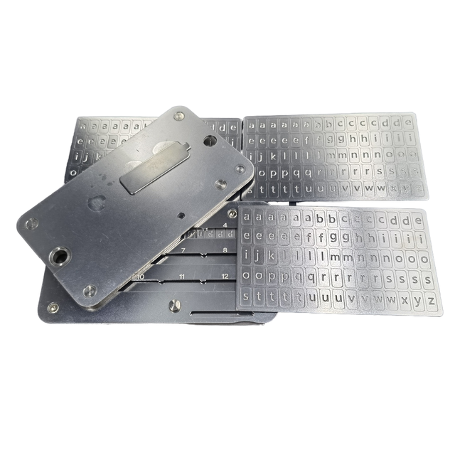Hardware Crypto Currency Stainless Steel Metal Wallet Etched Characters Data Backup Password Phrase Storage Fabrication Services
