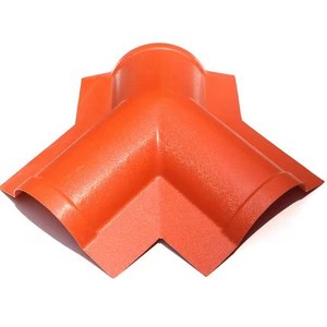 Synthetic Resin PVC ASA Spanish <strong>Roof</strong> Tile Heat Resistant Plain Roofing <strong>Shingles</strong> for Villa Hotel House - Product Image 2