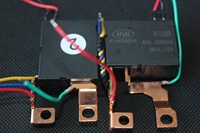 Relais à verrouillage avec 85A et shunt maganin DC12V pour compteur prépayé monophasé