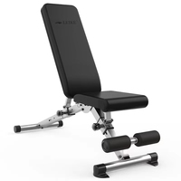 Banc de musculation réglable, banc de musculation inclinable et déclinable, banc de musculation multifonctionnel pour la salle de sport à domicile