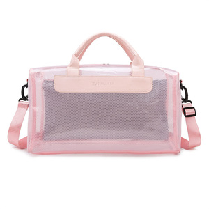 Sac de sport de voyage de luxe en PVC personnalisé avec logo, imperméable, léger, pour la natation, le sport, la gym, les voyages en plein air - Product Image 4