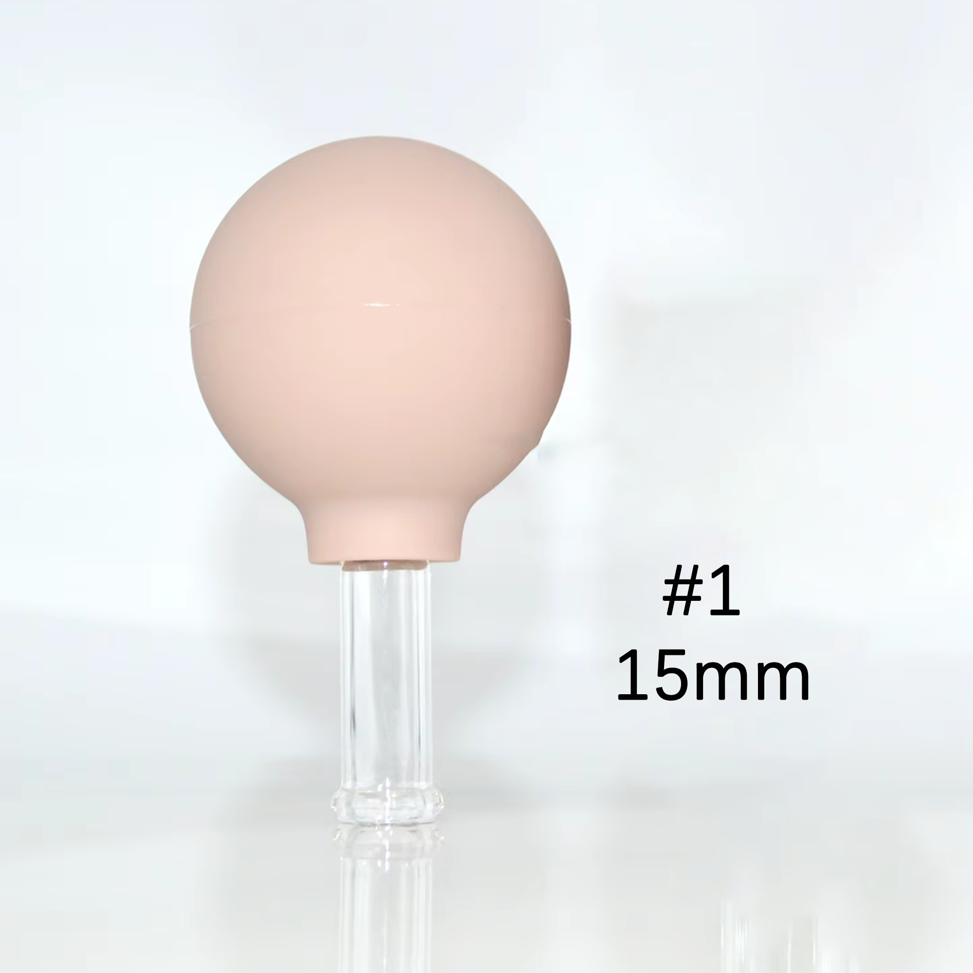 Ventouses faciales gris rose#1 (15 mm)