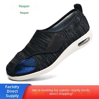 Nouvelles Chaussures Senior Style Moderne pour Mères, à Velcro, pour la Marche et la Danse, Modèle 048, Été, Unisexe, Vente Directe Transfrontalière