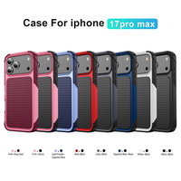 Coque de protection antichoc Armor Defender pour iPhone 17 Pro Max 16E 13 12 Mini 14 Plus 17Air 11 15 Pro Max, coque rigide PC+TPU