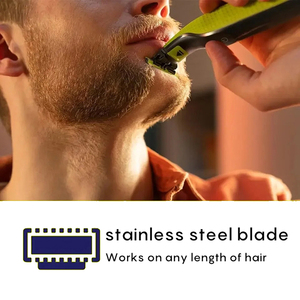 ใบมีดโกนหนวด<span class=keywords><strong>แบ</strong></span>บป้องกันการเสียดสี ใบมีดตัดแต่งขน ใบมีดโกนหนวด ใบมีดโกนสำหรับ OneBlade จัดส่งด่วนภายใน 24 ชั่วโมง - Product Image 4