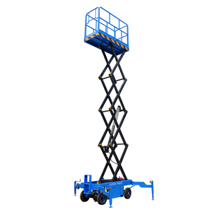 Fabricante Profesional de Plataformas Elevadoras de Tijera, Plataforma Elevadora de Tijera Manual de 6M-12M, Plataforma de Trabajo Aérea, Elevador de Tijera Eléctrico - Product Image 5