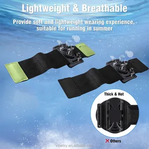 2024 Fitness Cell Phone Universal Sports Running Armband Phone Mount Wristband Cell Phone Holder Arm Band Holder