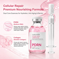 Produits de soin de la peau biologiques PDRN Collagène soluble Acide hyaluronique Anti-âge Booster de peau Sérum pour le visage