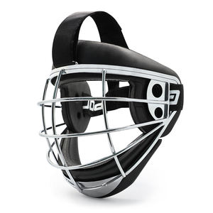 อุปกรณ์ป้องกันฮอกกี้สนามขายส่งจากโรงงาน หน้ากากป้องกันใบหน้าและหมวกกันน็อคพร้อมกรงป้องกัน - Product Image 2