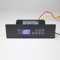 Termostato digital programable de alta gama KT-70A+ controla un compresor.