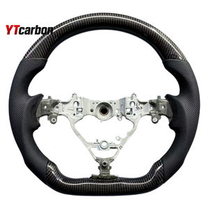 Volante de Fibra de Carbono Real Personalizado Estilo Racing YTcarbon para <span class=keywords><strong>Clio</strong></span> <span class=keywords><strong>MK2</strong></span> GT <span class=keywords><strong>RS</strong></span> 98-05, Accesorios Interiores para Auto - Product Image 2