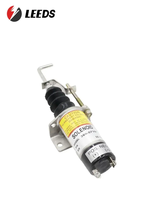 Électrovanne Push-Pull 12V 24V 366-07197 pour Moteur Diesel et Alternateur d'Excavatrice 35A Plastique