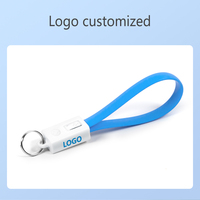 Cable de Carga USB 3A con Llavero y Logotipo Personalizado de Fábrica para Regalos Corporativos