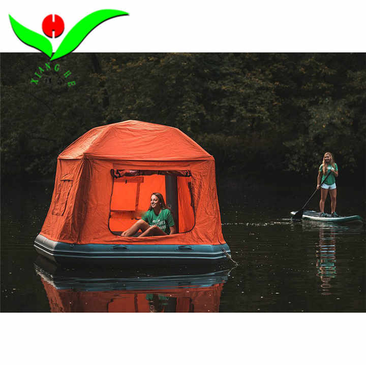 stabiles zelt camping HETFTJN 4-Person Instant Tent, 185T Polyester, Sea Green Panels:Back Panel 6 and up Tresko Campingstuhl CPS-002, blau,