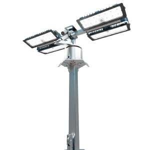 Mobile Trailer <strong>Solar</strong> Generator <strong>Light</strong> Tower LED Lamps Battery Powered Off Grid For Disaster Relief And Emergency - Product Image 6