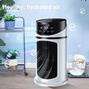 Ventilador de <span class=keywords><strong>aire</strong></span> acondicionado frío portátil Uso de 6 velocidades Refrigerado por <span class=keywords><strong>aire</strong></span> con humidificador Ventilador de refrigeración de escritorio para el hogar Oficina Dormitorio - Product Image 2